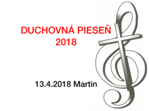 Duchovná pieseň 2018