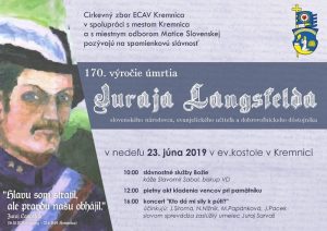 170. výročie od popravy Juraja Langsfelda, hurbanovského dobrovoľníka v Kremnici