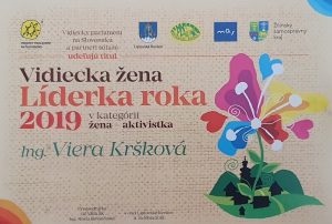 Vidiecka žena, líderka 2019